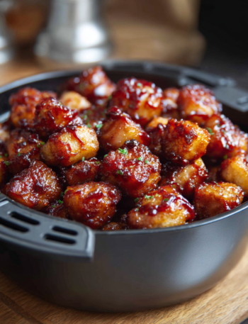 Air Fryer BBQ Pork Bites