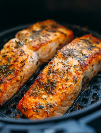 Air Fryer Salmon