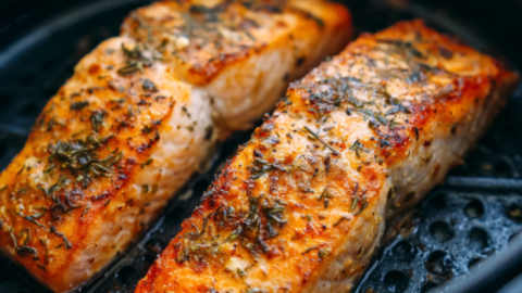 Air Fryer Salmon
