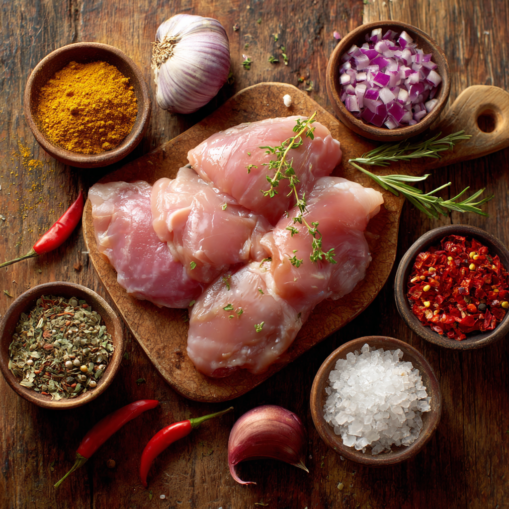 airfryer frozen chicken ingredients