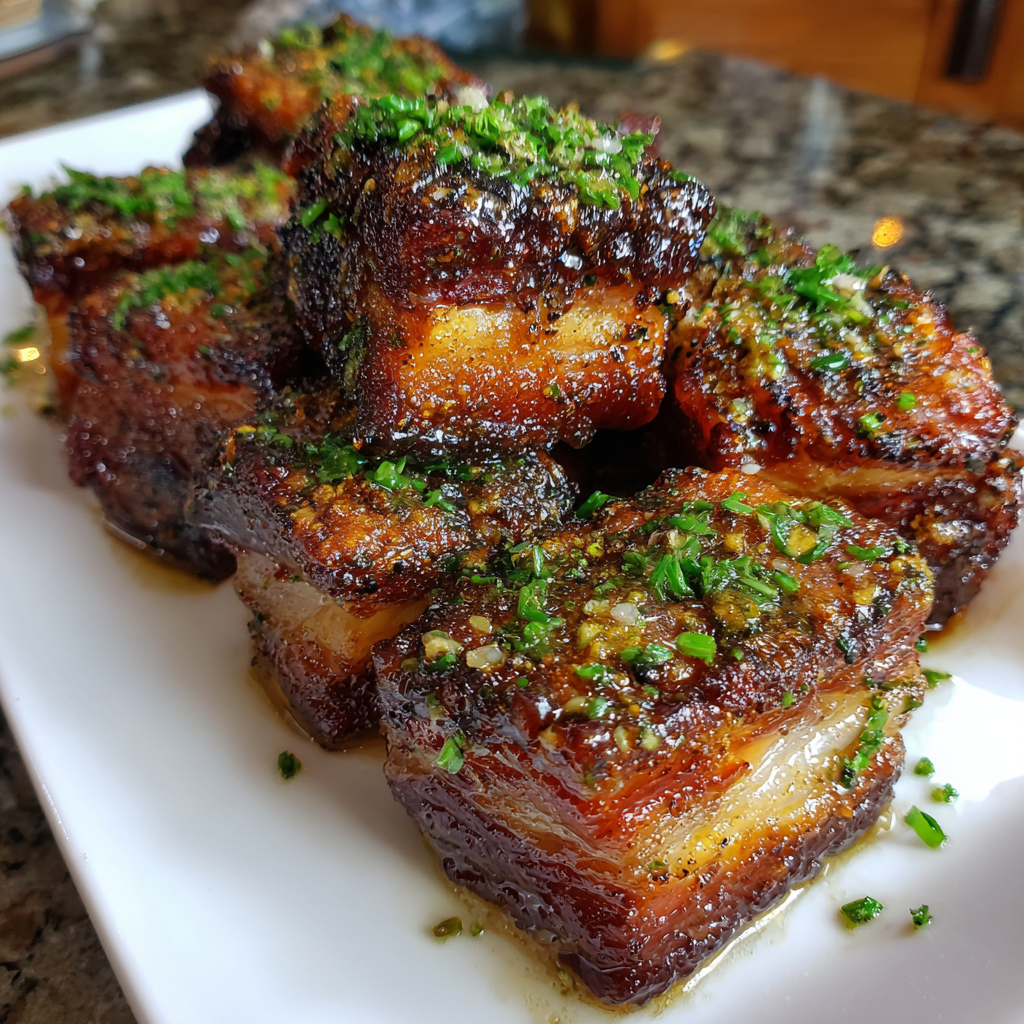 Air Fryer Pork Belly instructions