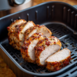 Air Fryer Apple Cider Pork Tenderloin