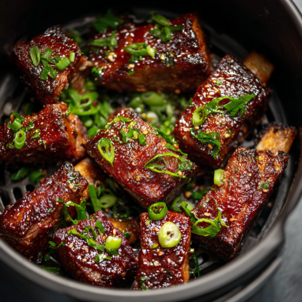 Air Fryer Asian Sticky Ribs