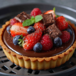 Air Fryer Chocolate Tart