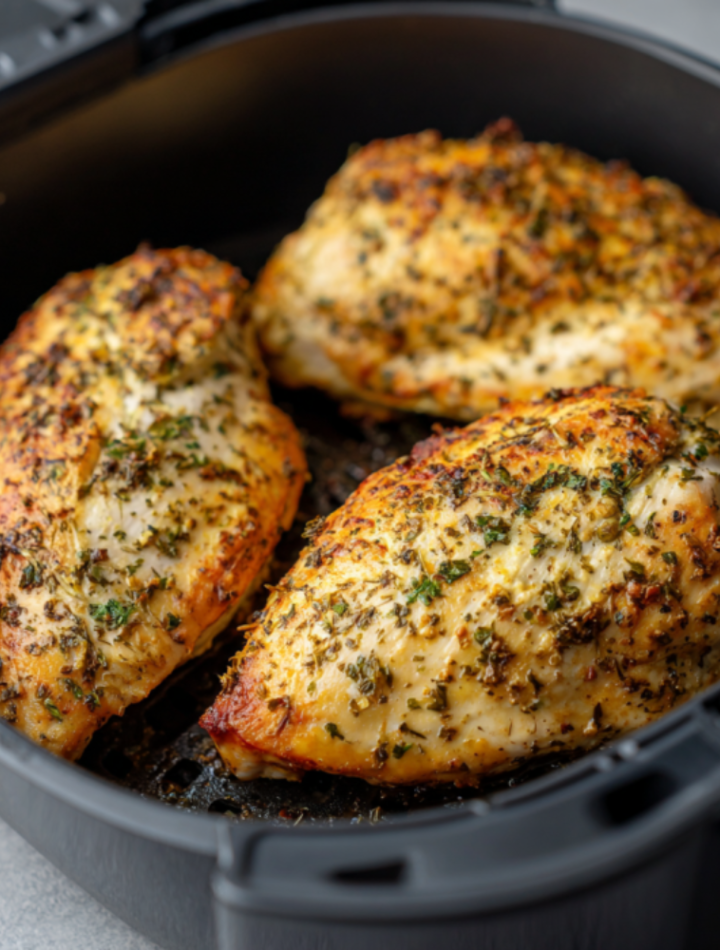 Air Fryer Creamy Boursin Chicken