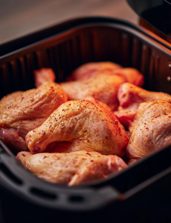 Air Fryer Creamy Mushroom Chicken