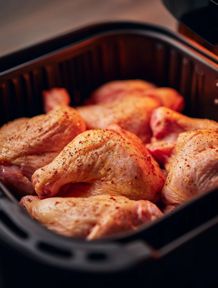 Air Fryer Creamy Mushroom Chicken