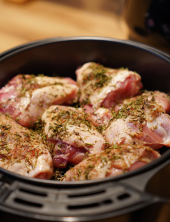 Air Fryer Creamy Tuscan Chicken