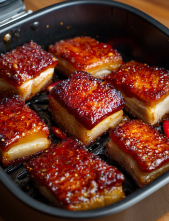 Air Fryer Five-Spice Pork Belly