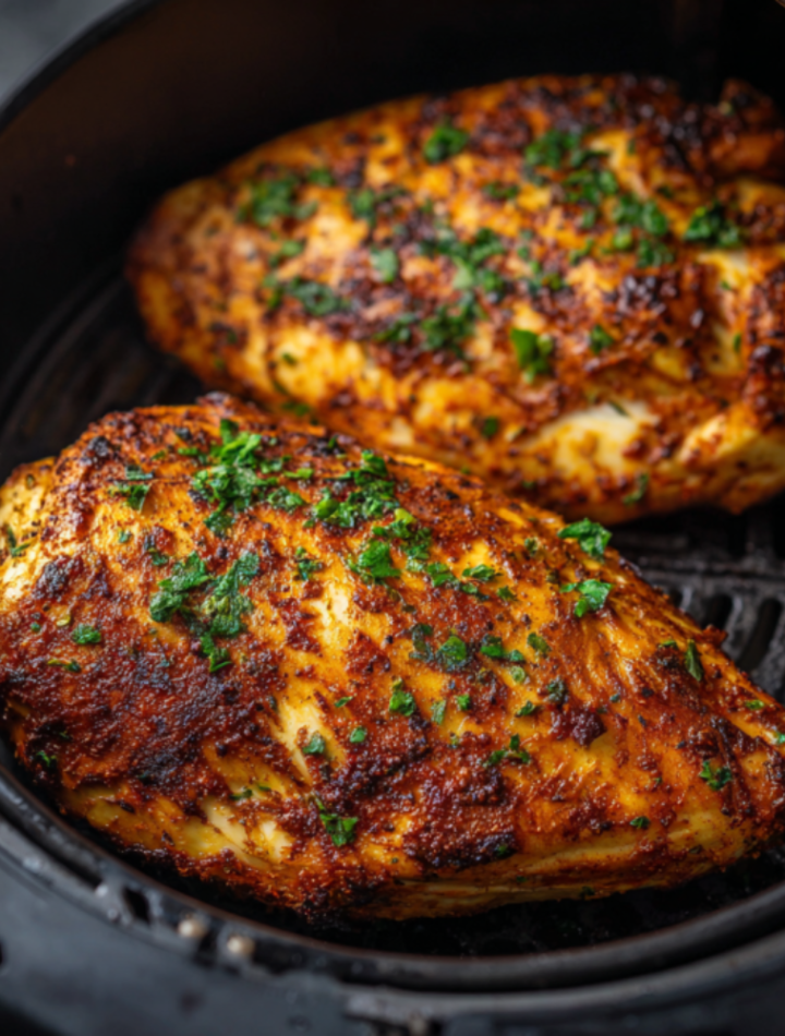 Air Fryer Harissa Roasted Chicken Breast