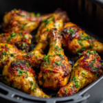 Air Fryer Honey Mustard Chicken Drumsticks