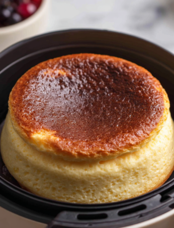 Air Fryer Japanese Cotton Cheesecake