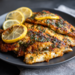 Air Fryer Lemon Herb Tilapia