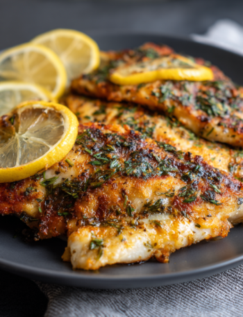 Air Fryer Lemon Herb Tilapia