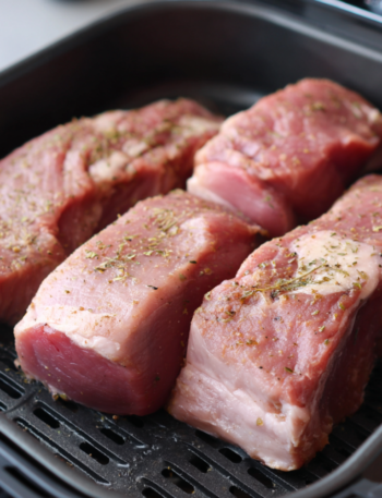 Air Fryer Maple Garlic Pork Tenderloin