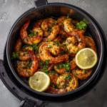 Air Fryer Mediterranean Shrimp Bowls