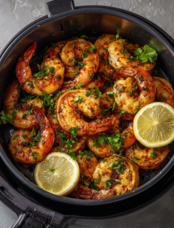 Air Fryer Mediterranean Shrimp Bowls