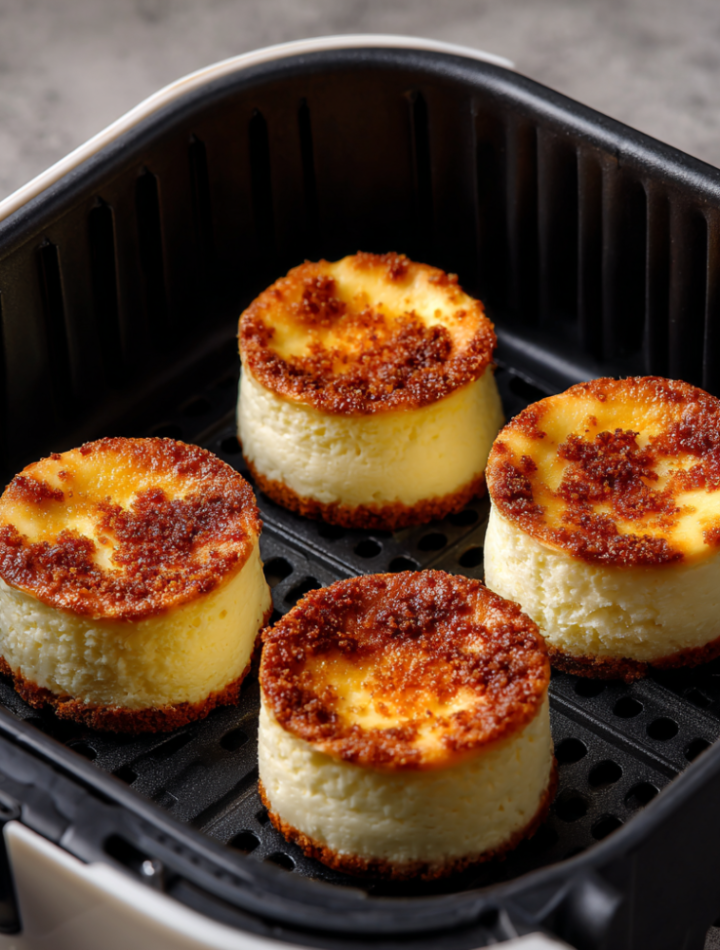 Air Fryer Mini New York Cheesecakes