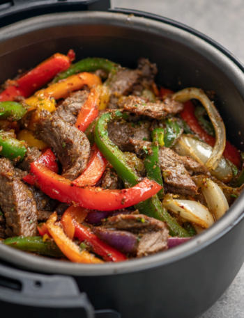 Air Fryer Philly Steak Bowl