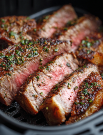 Air Fryer Ribeye Steak