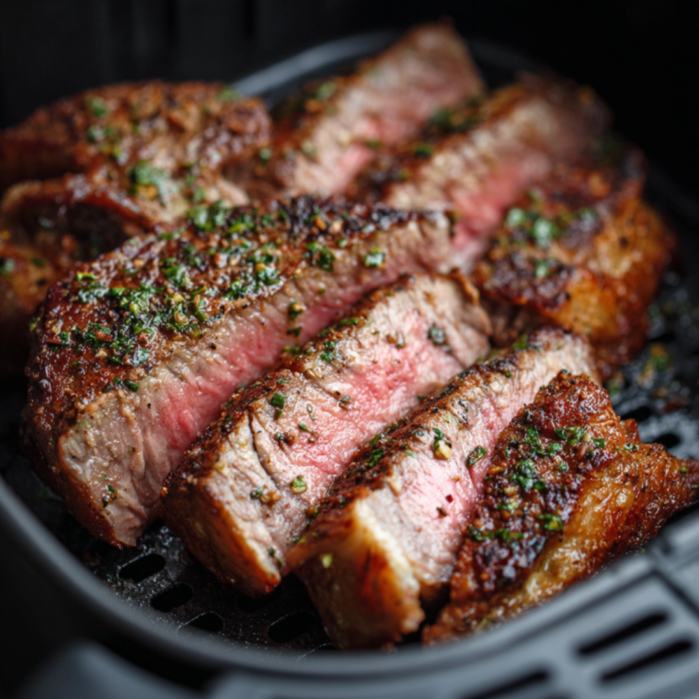 Air Fryer Ribeye Steak