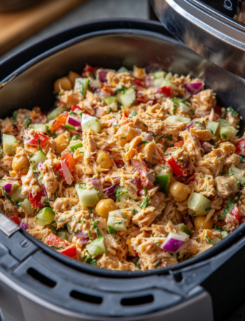 Air Fryer Vegan Chickpea “Tuna” Salad