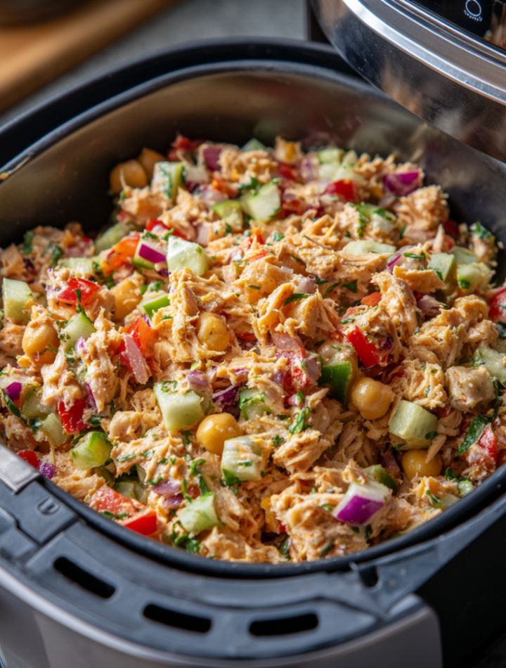 Air Fryer Vegan Chickpea “Tuna” Salad