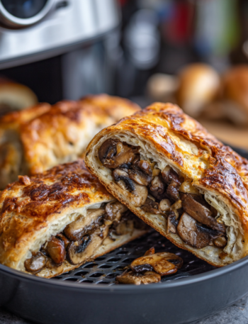 Air Fryer Vegan Mushroom Wellington