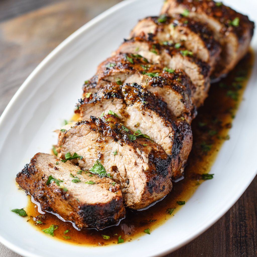 How to make Air Fryer Apple Cider Pork Tenderloin
