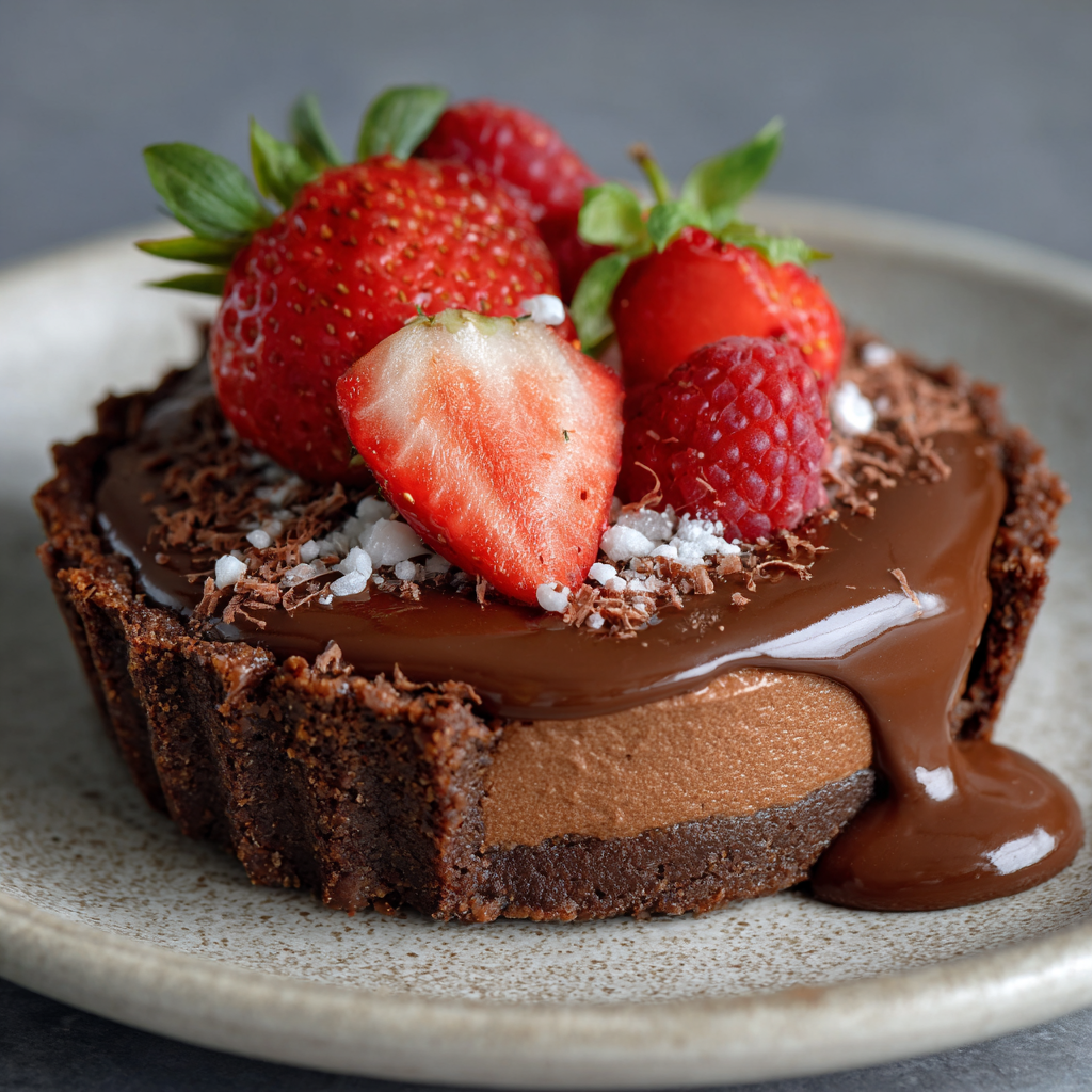 Ingredients for Air Fryer Chocolate Tart