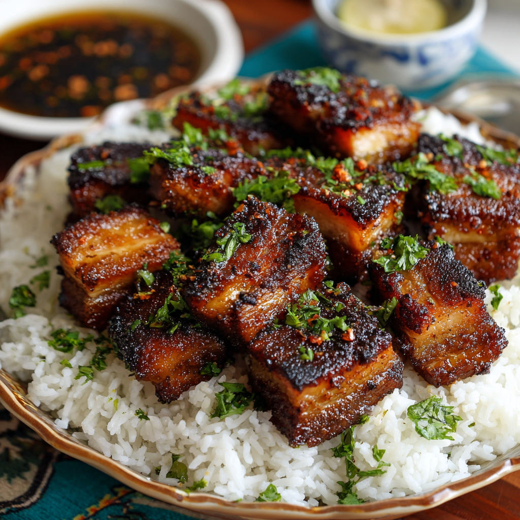How to make Air Fryer Five-Spice Pork Belly