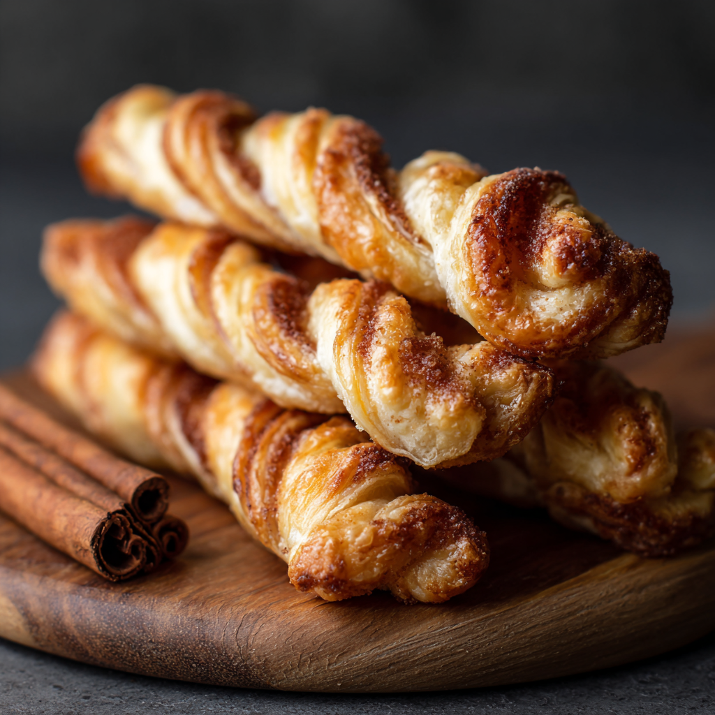 How to make Air Fryer Puff Pastry Cinnamon Twists