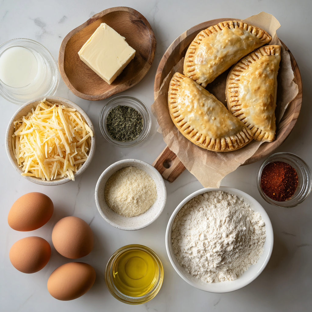 Air Fryer Pork Pot Pie Hand Pies ingredients
