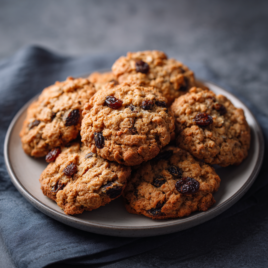 How to make Air Fryer Oatmeal Raisin Cookies