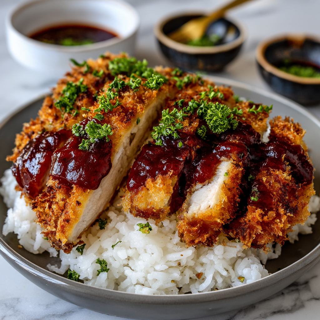 How to make Air Fryer Chicken Katsu