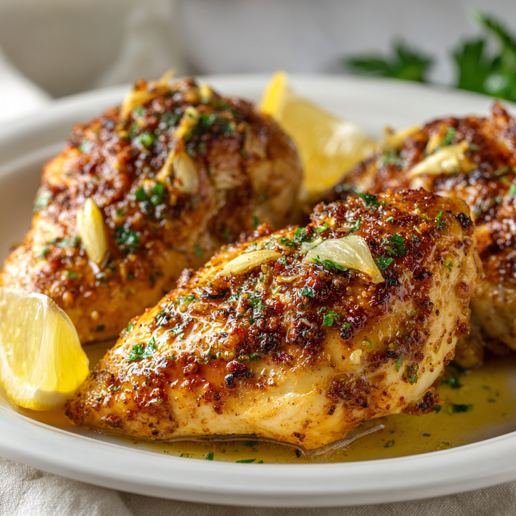 How to make Air Fryer Garlic Butter Chicken