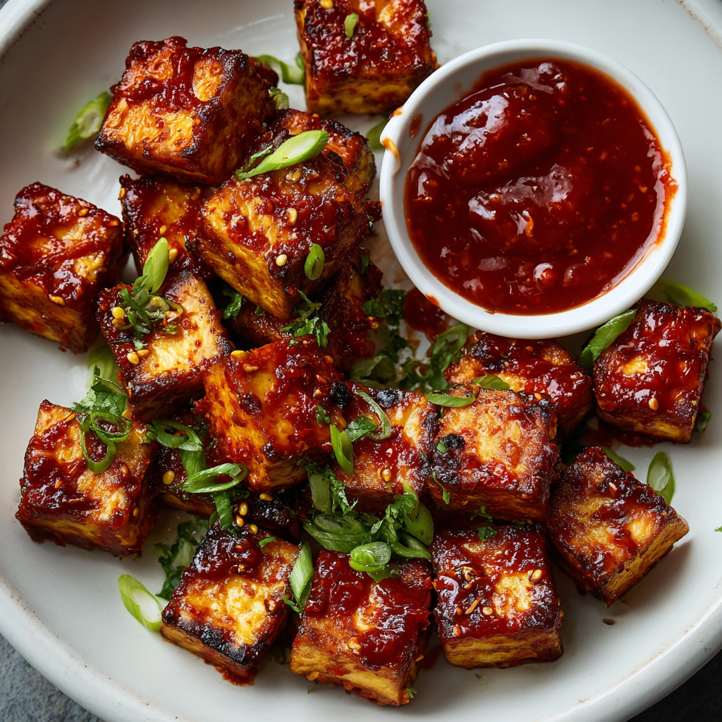 How to make Air Fryer Gochujang Tofu