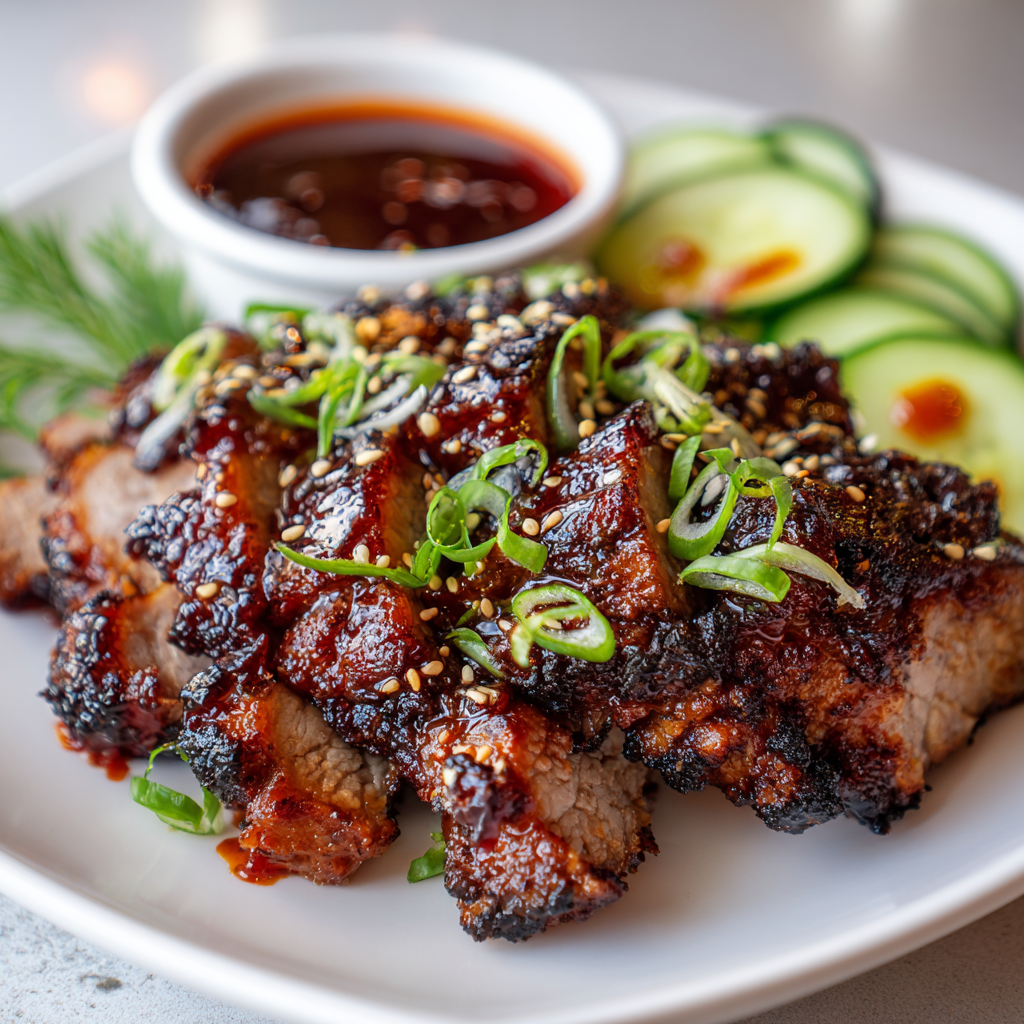 Air Fryer Korean BBQ Pork instructions