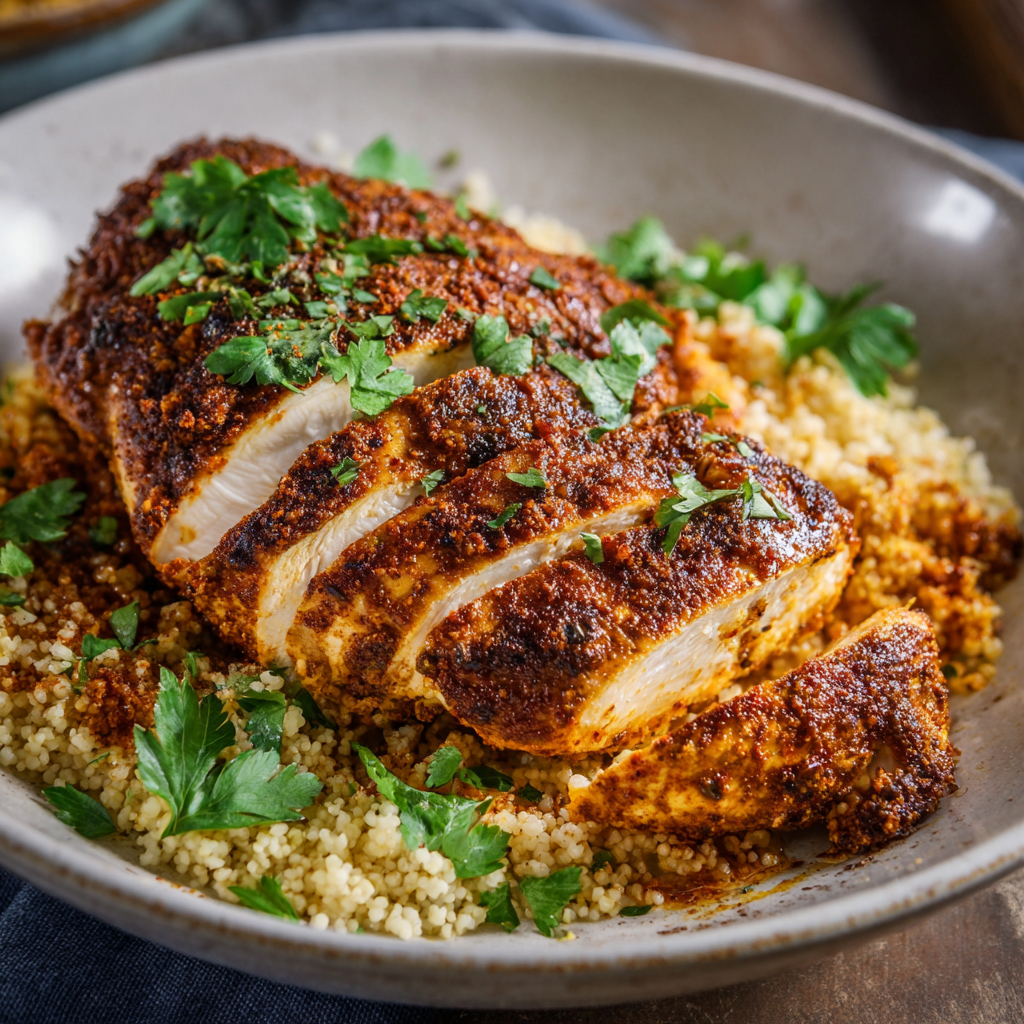 How to make Air Fryer Moroccan Spiced Chicken