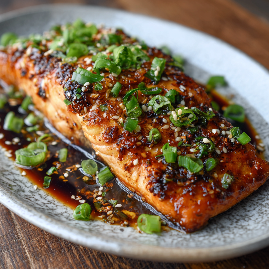 How to make Air Fryer Spicy Asian Salmon