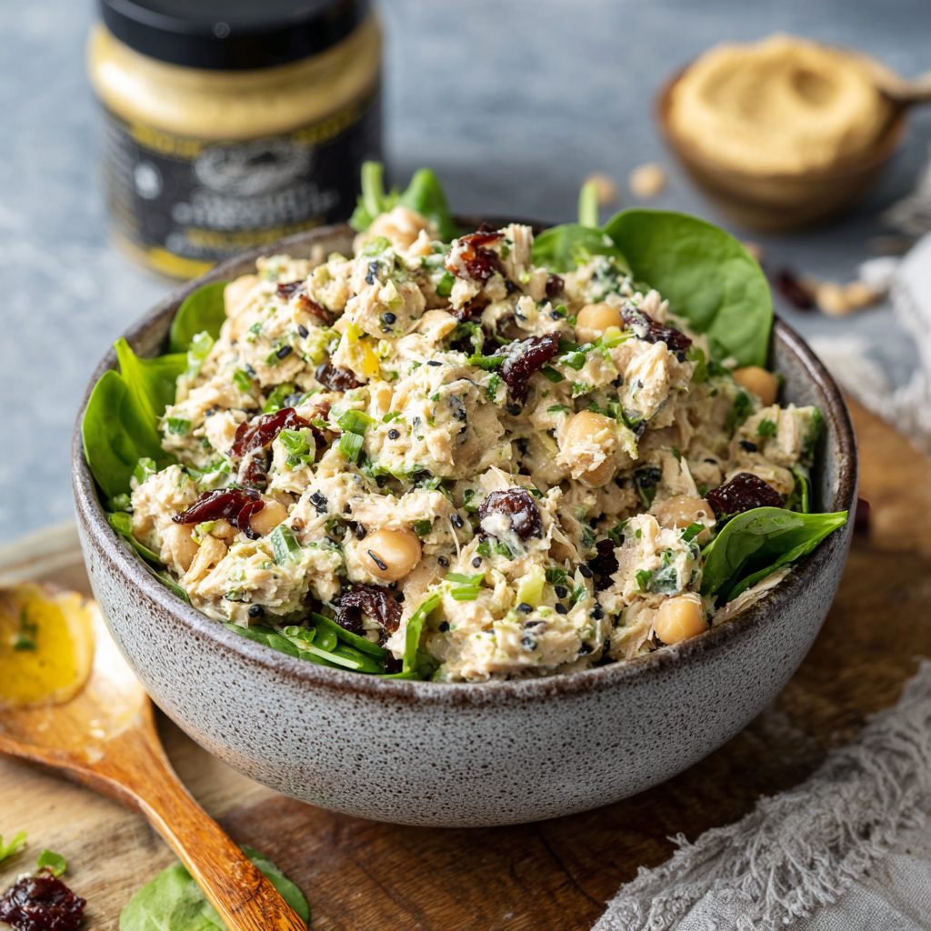 How to make Air Fryer Vegan Chickpea “Tuna” Salad