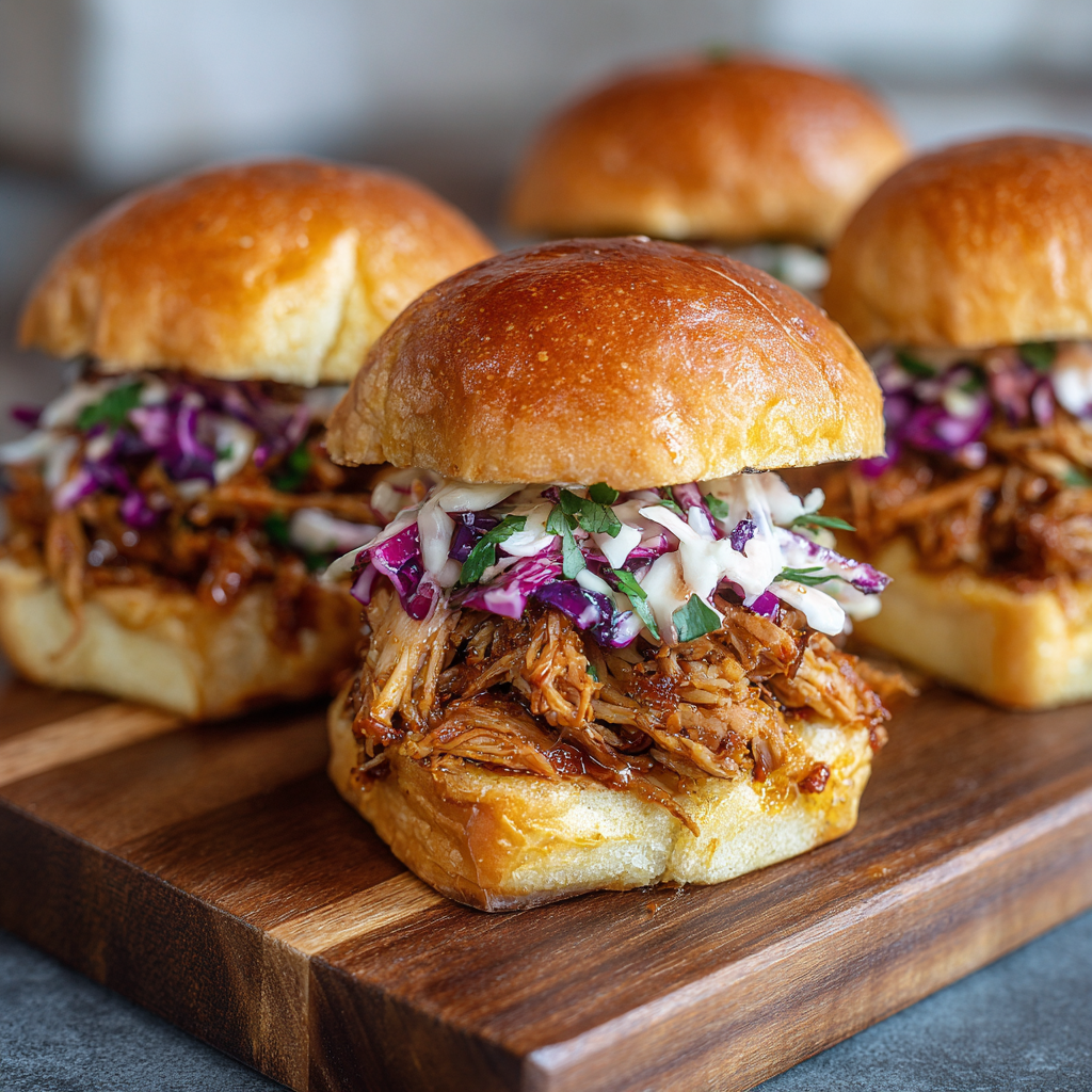 How to make Air Fryer Pulled Pork Sliders