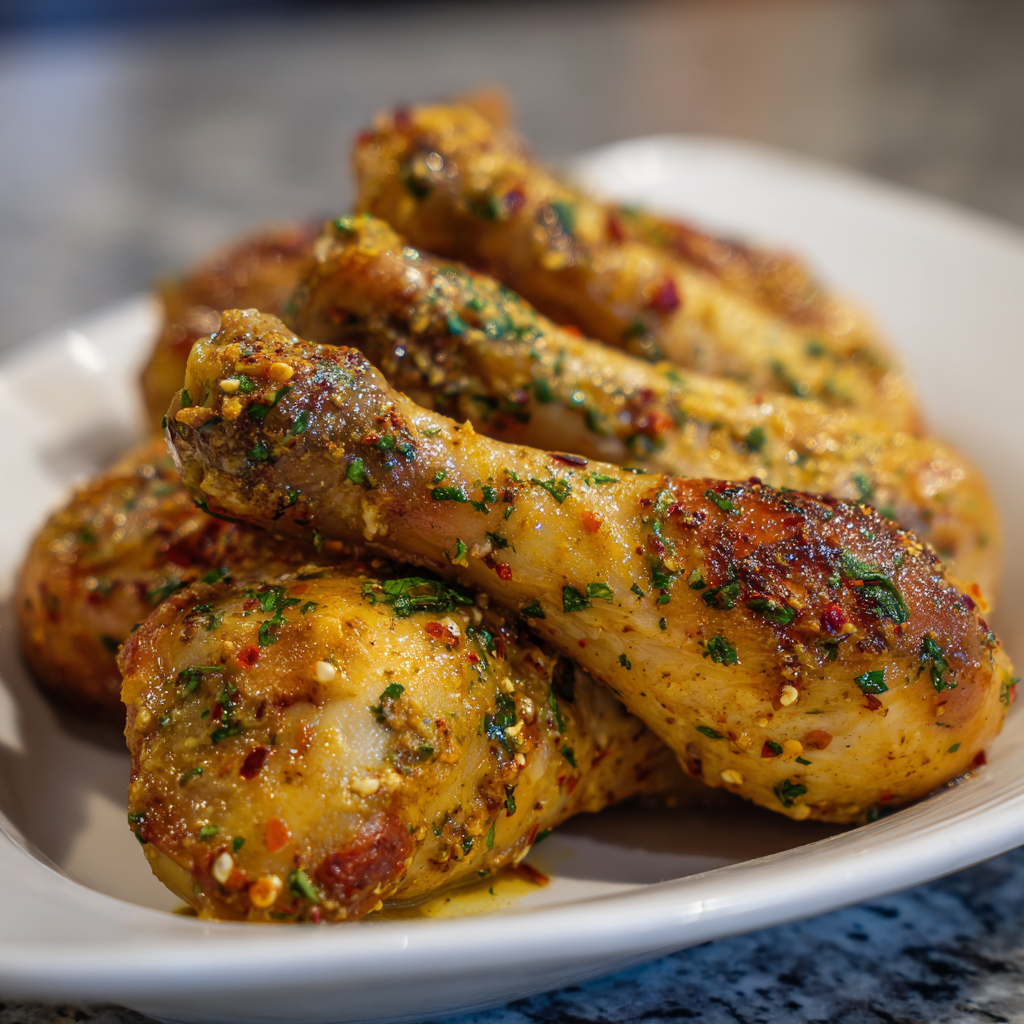 How to prepare Air Fryer Honey Mustard Chicken Drumsticks