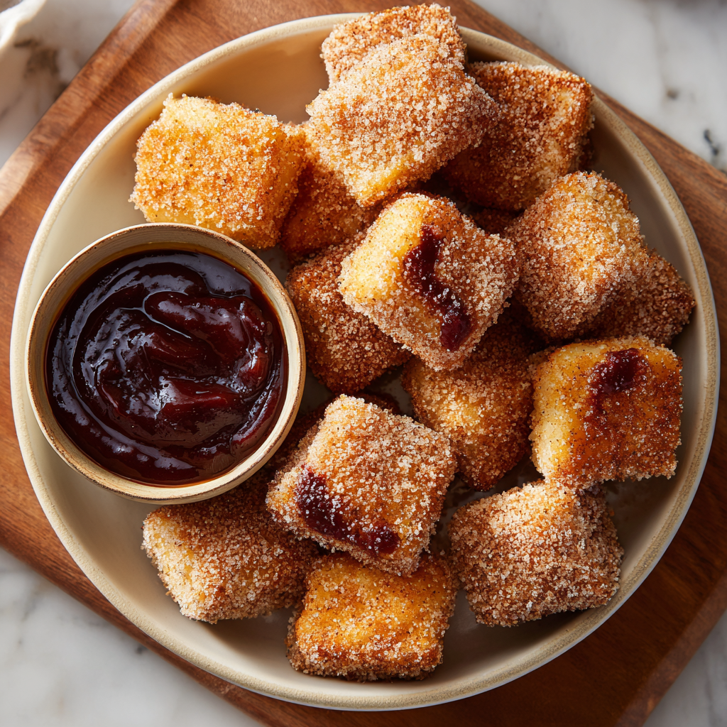 Air Fryer Churro Bites