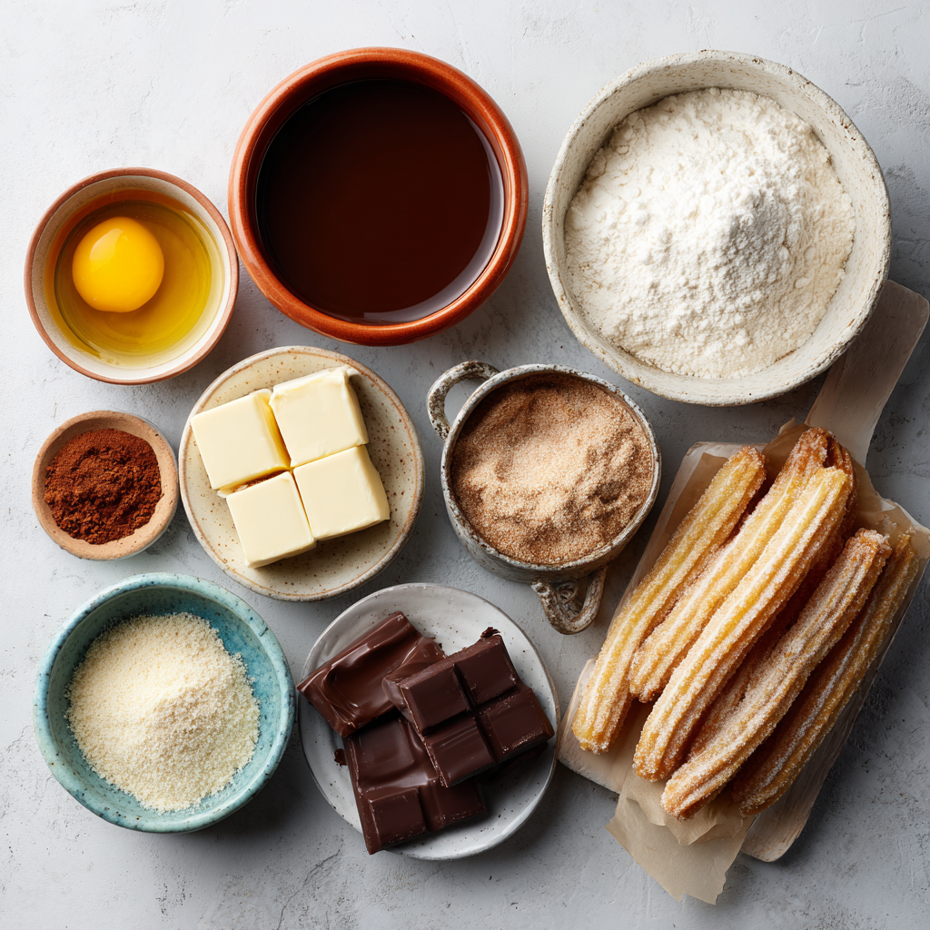 Air Fryer Churros ingredients