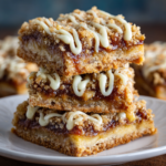 Air Fryer Apple Cinnamon Crumble Bars