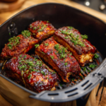 Air Fryer BBQ Pork Ribs