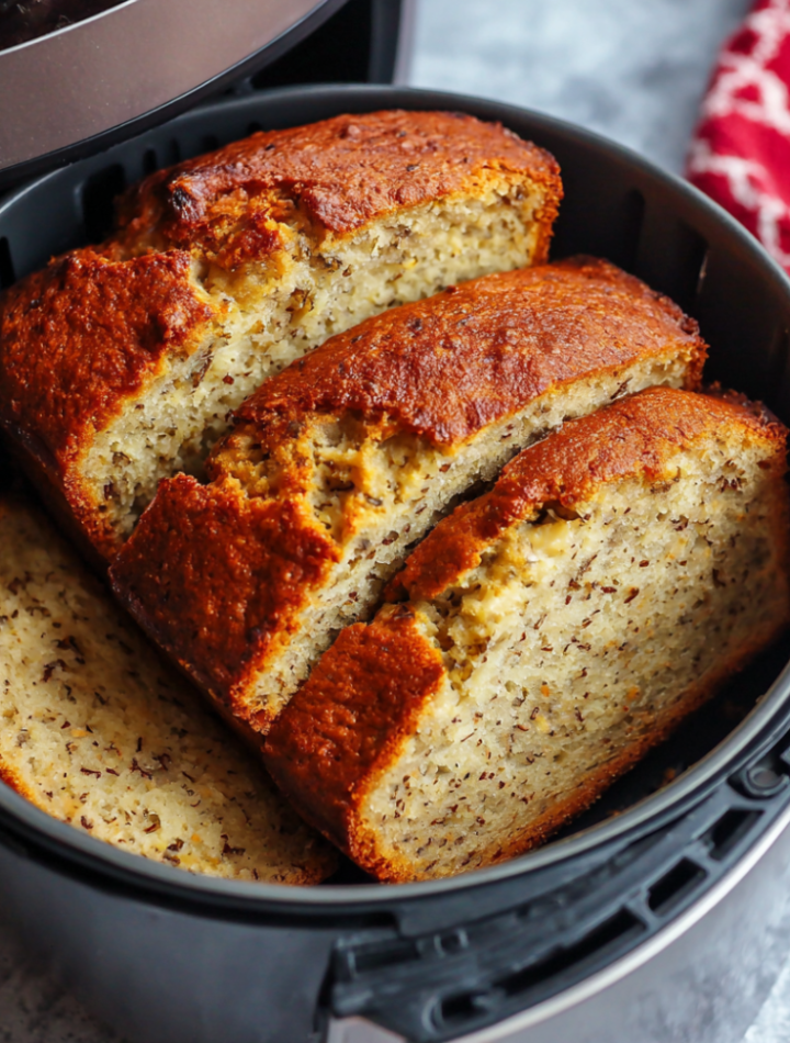 Air Fryer Banana Bread: