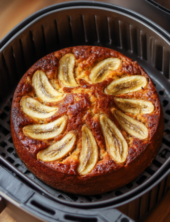 Air Fryer Banana Cake