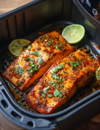 Air Fryer Bang Bang Salmon